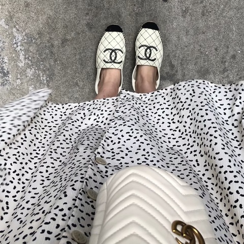 💗香緹國際精品💗香奈兒 chanel 漁夫鞋 草編鞋 鞋號40 極新