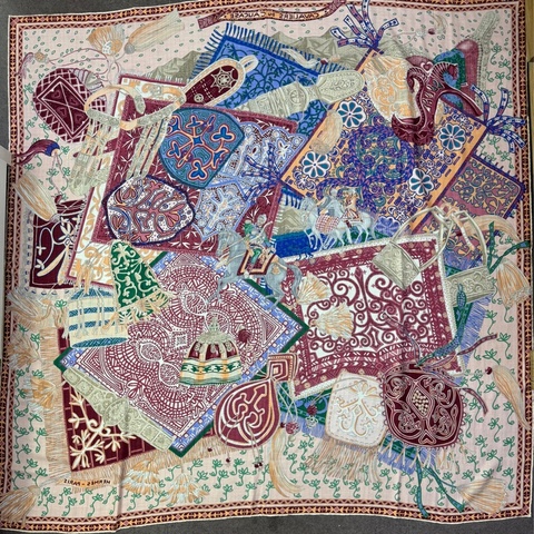 hermes 140cm x140cm 羊絨圍巾