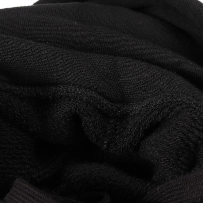 GUCCI 互扣式 G 連帽衫 475374 純棉 黑白 二手 男款 S 碼 logo-5