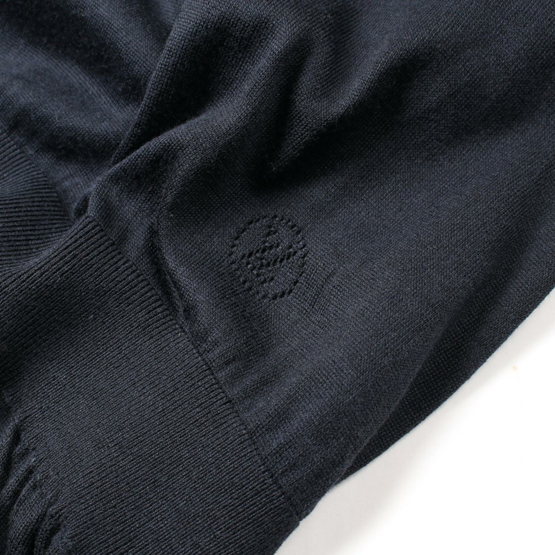 路易威登短袖洋裝 RW151W F7KD10OIA 絲棉 #M 海軍藍 二手女款-8