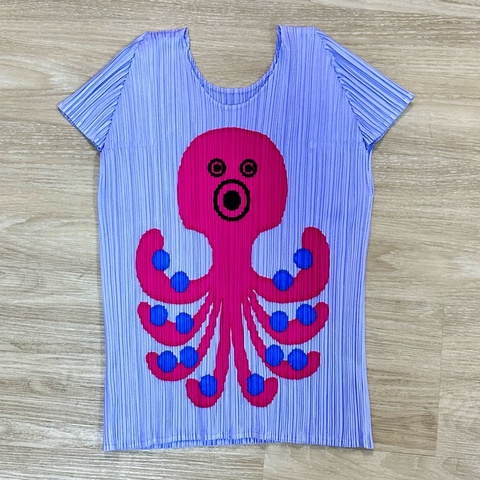珍稀Issey Miyake Pleats Please 章魚圖紋上衣