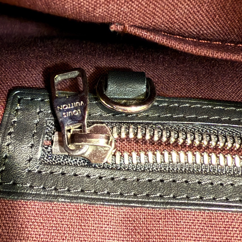 真品LV Macssar DAVIS系列 原花黑牛皮手提公事包 路易威登M56708手提 肩揹 側背包 公事包 托特包-5