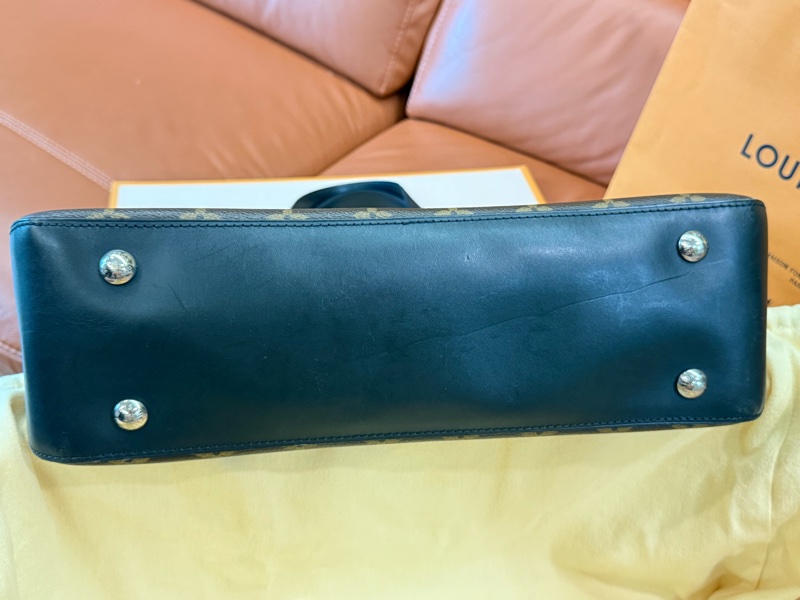 真品LV Macssar DAVIS系列 原花黑牛皮手提公事包 路易威登M56708手提 肩揹 側背包 公事包 托特包-10