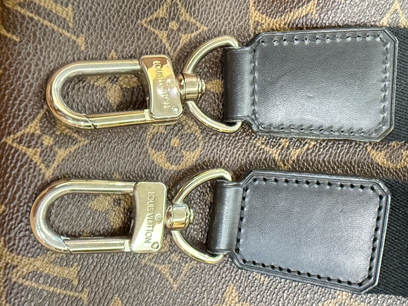 真品LV Macssar DAVIS系列 原花黑牛皮手提公事包 路易威登M56708手提 肩揹 側背包 公事包 托特包-23