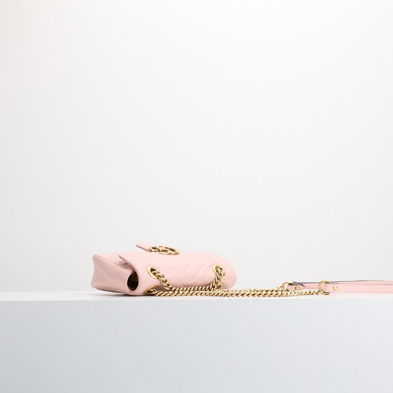 Gucci marmont 馬夢22粉色-2
