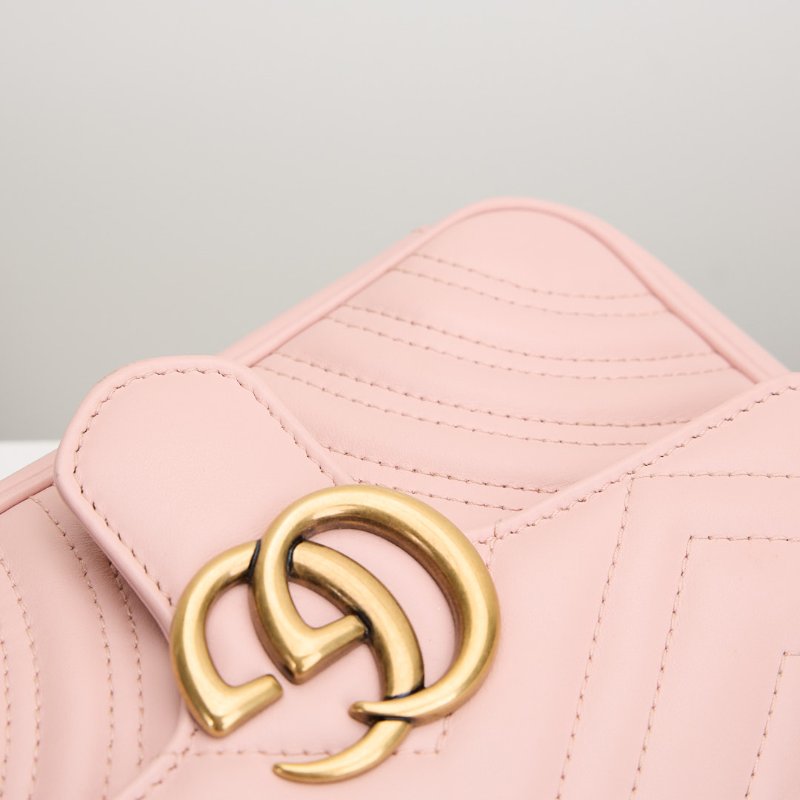 Gucci marmont 馬夢22粉色-3