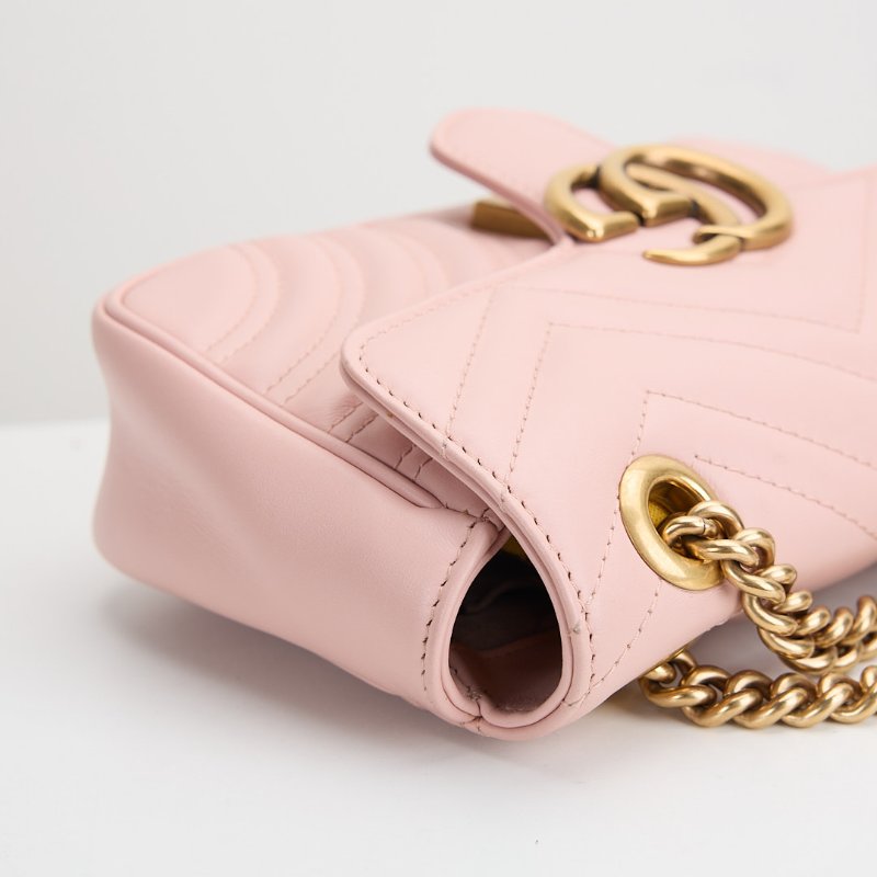 Gucci marmont 馬夢22粉色-4