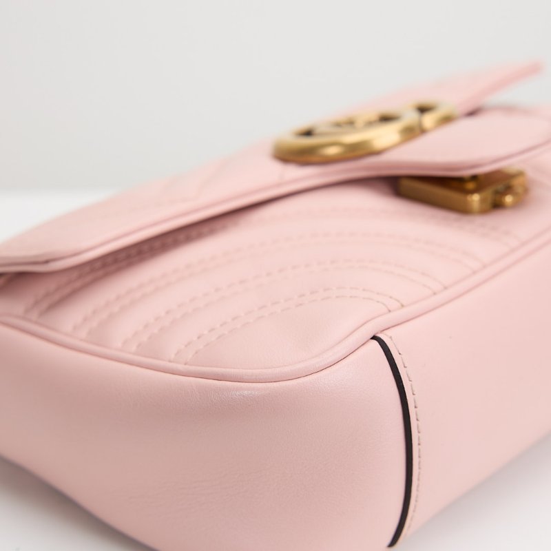 Gucci marmont 馬夢22粉色-8