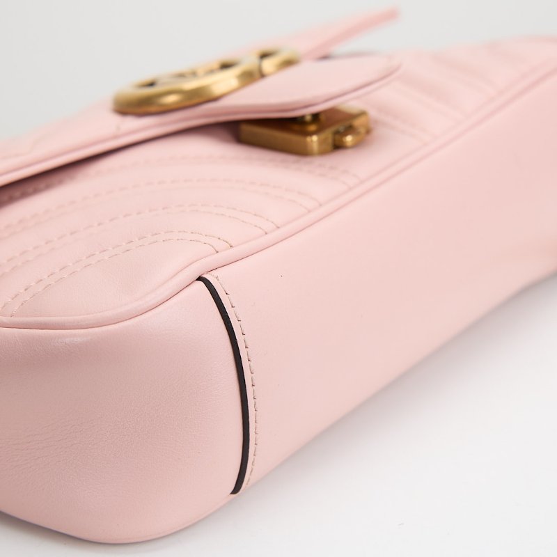 Gucci marmont 馬夢22粉色-9