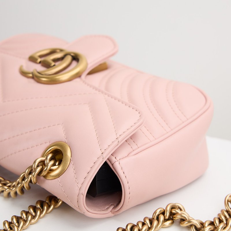 Gucci marmont 馬夢22粉色-18