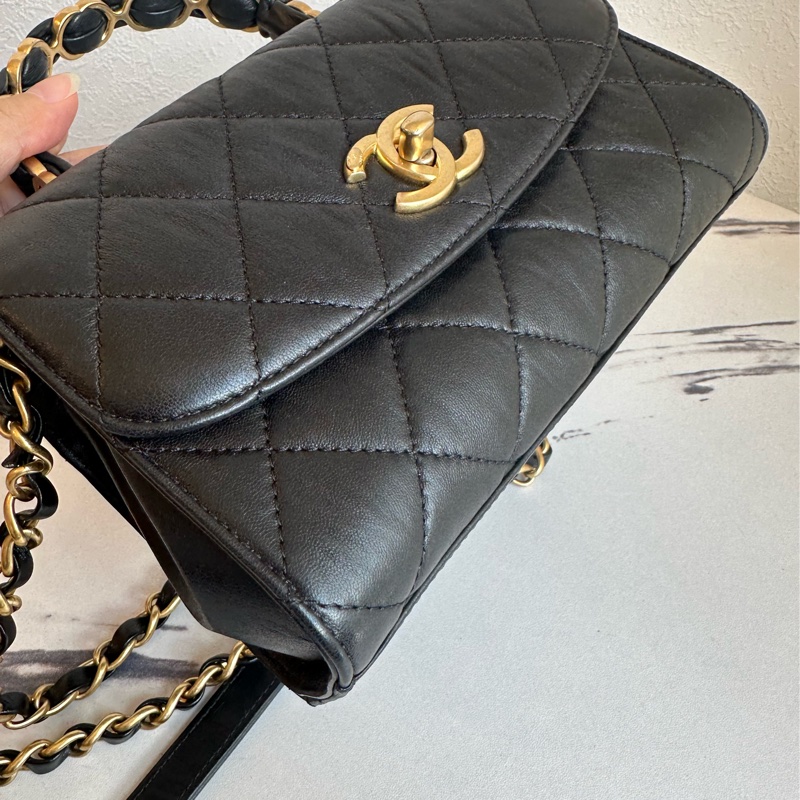 Chanel 美麗的手提斜背包-5