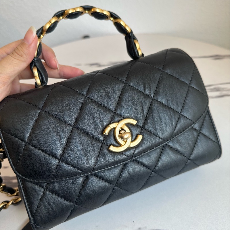 Chanel 美麗的手提斜背包-8