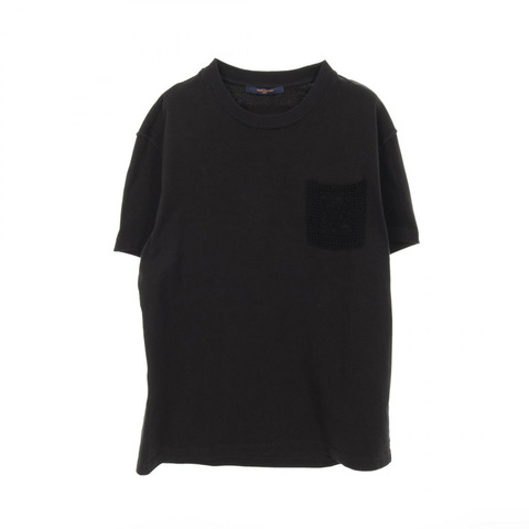 LOUIS VUITTON 內外編織口袋 T 卹 RM222V NPL HNY10W 棉質 #L 男款