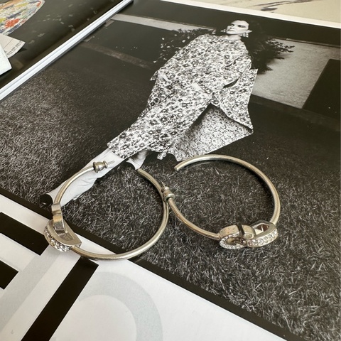 Dior 質感圈圈耳環