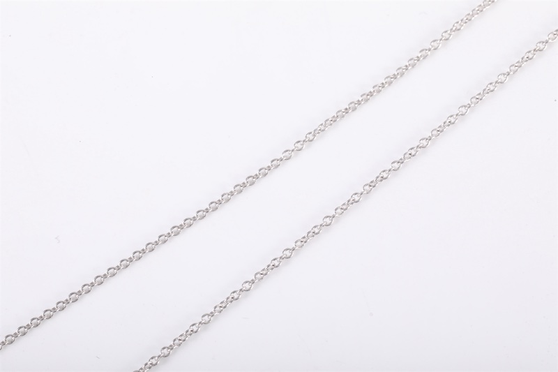 TIFFANY&CO(蒂芙尼) Tiffany T 微笑項鏈 mini 滿鑽 18k白金 18K白金/鑽石 項鏈 白金 粉鑽-3