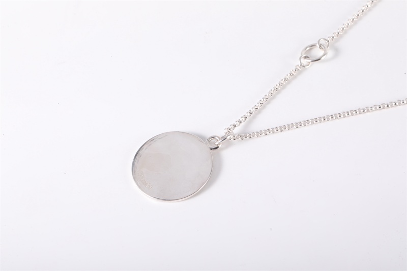 HERMES(愛馬仕)  18K白金 愛馬仕項鏈-2