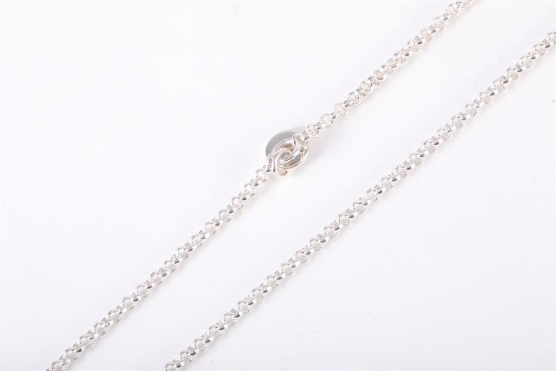 HERMES(愛馬仕)  18K白金 愛馬仕項鏈-3