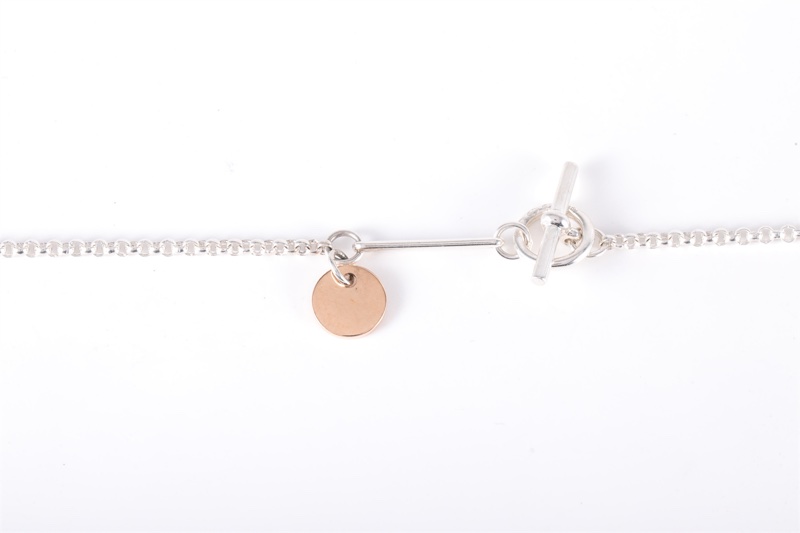 HERMES(愛馬仕)  18K白金 愛馬仕項鏈-4