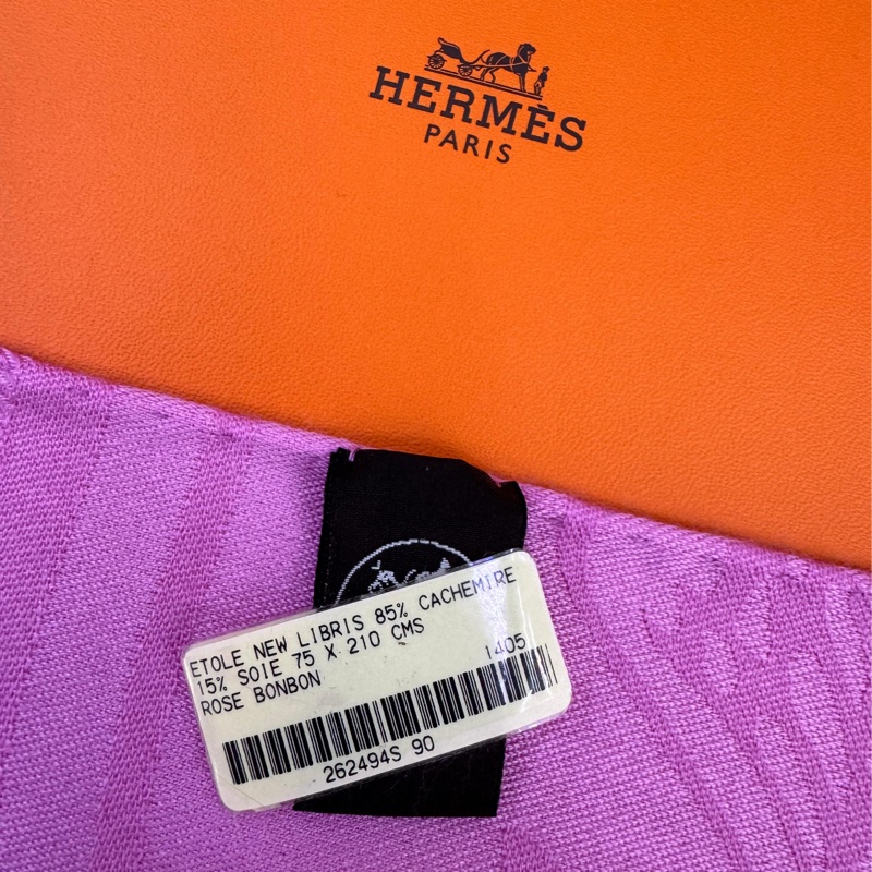 Hermes 羊絨圍巾-2