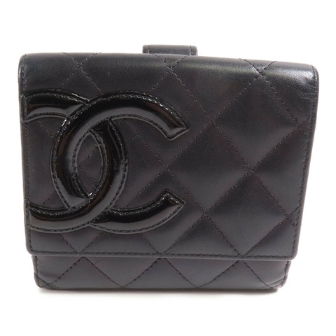 CHANEL 牛皮皮革Cambon Wallet錢包