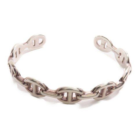 HERMES 925純銀Chaine d'ancre Bracelet