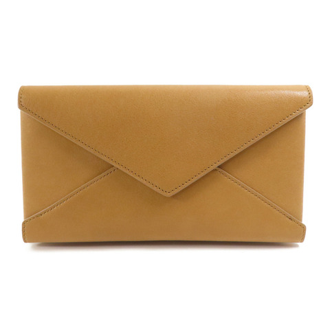 SAINT LAURENT 牛皮皮革Letter Large Wallet金扣長錢包