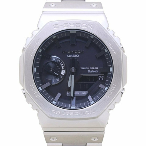 卡西歐 G-Shock 全金屬 GM-B2100D-1AJF 不鏽鋼男式 130402 手錶