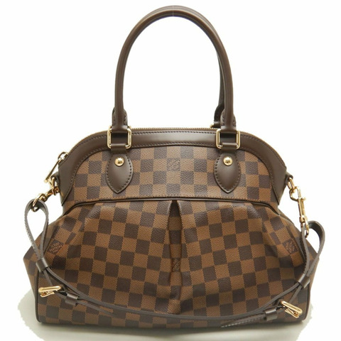 LOUIS VUITTON 路易威登 Damier Trevi PM N51997 手提包 Ebene 252909