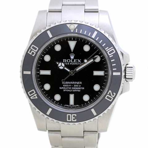 ROLEX 勞力士潛航者型無日期顯示腕錶 114060 不鏽鋼男式 40007 手錶