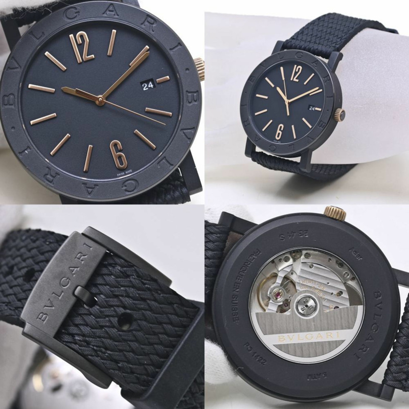 BVLGARI Solotempo 手錶 102929 BB41S 不鏽鋼 x 橡膠 男士 40001 腕錶-6