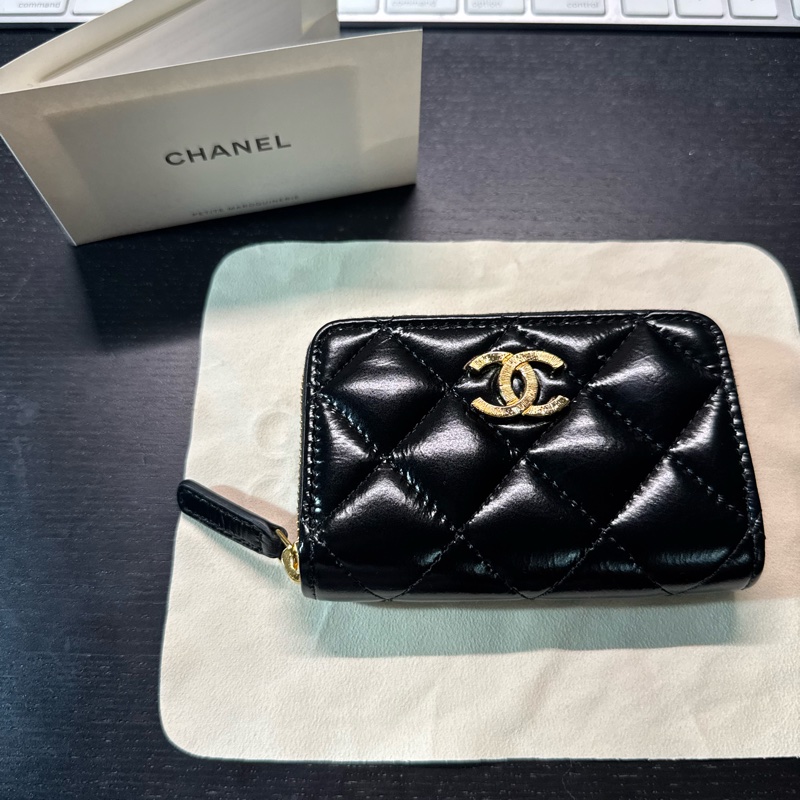 Chanel 拉鍊零錢包-0