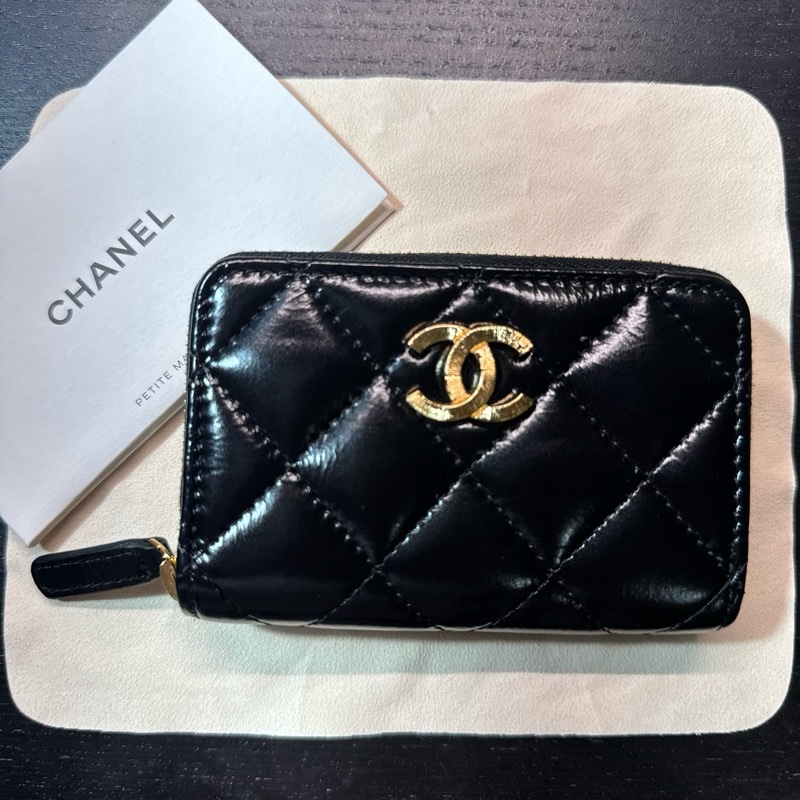 Chanel 拉鍊零錢包-6