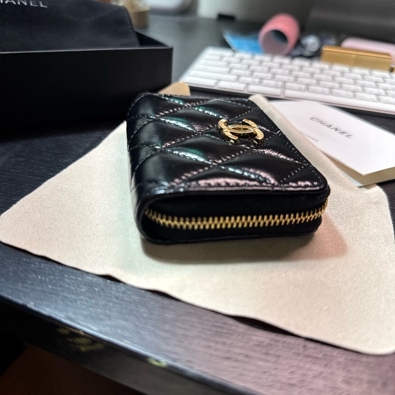 Chanel 拉鍊零錢包-9