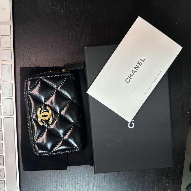 Chanel 拉鍊零錢包-13