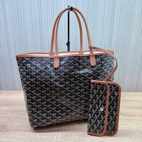 Goyard St. Louis tote PM 中款焦糖色購物袋