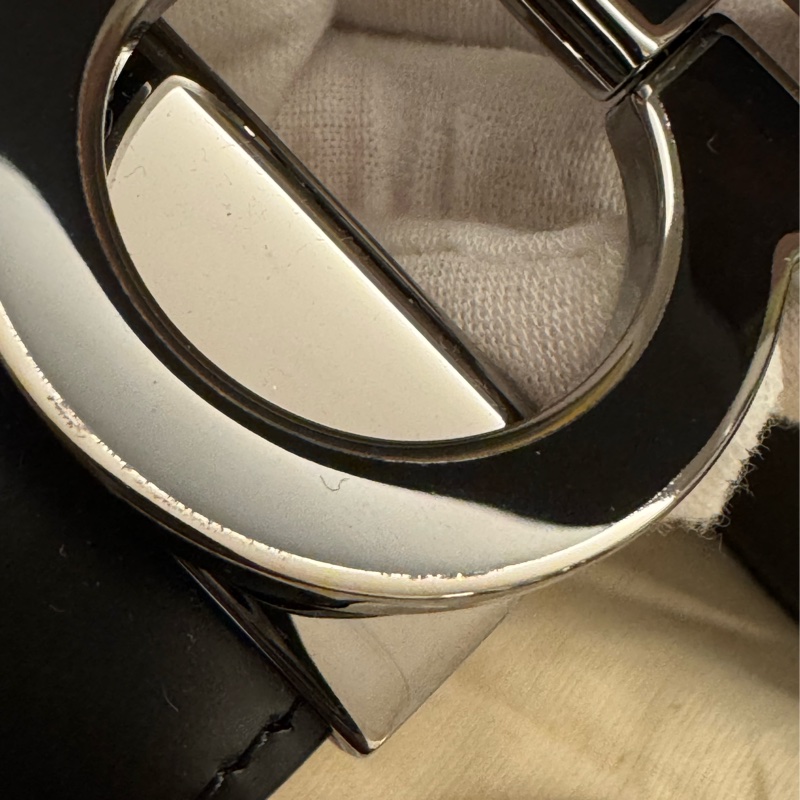 Salvatore Ferragamo 光滑牛皮 男士腰帶 115cm-3