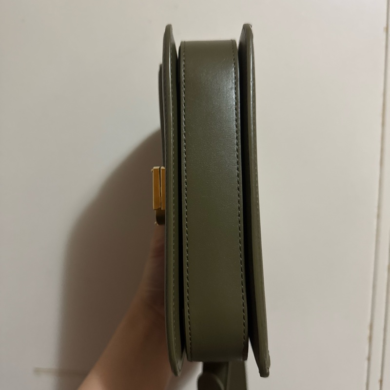 YSL SOLFERINO BOX SAINT LAURENT皮革小型書包 牛油果綠 (夏季限定)-7
