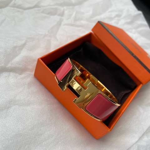 Hermes  CLIC CLAC H  中寬版手環
