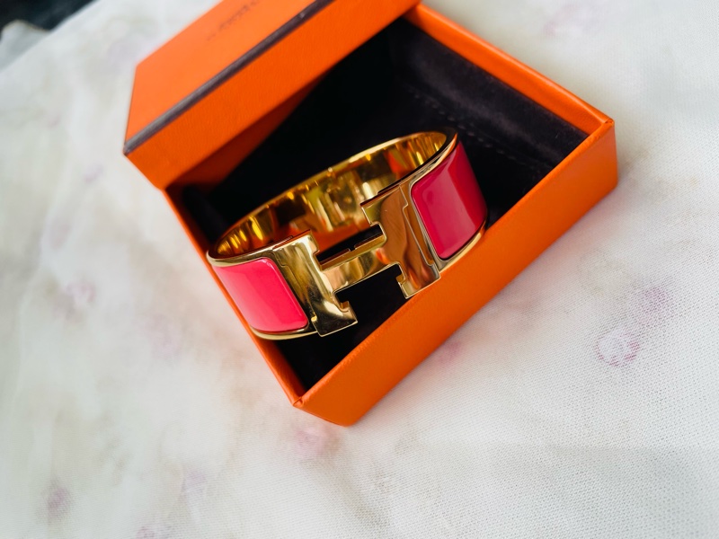 Hermes  CLIC CLAC H  中寬版手環-9