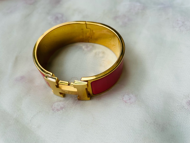 Hermes  CLIC CLAC H  中寬版手環-19