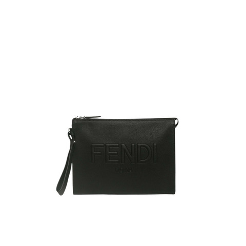 Leather Fendi Roma Flat 收納袋