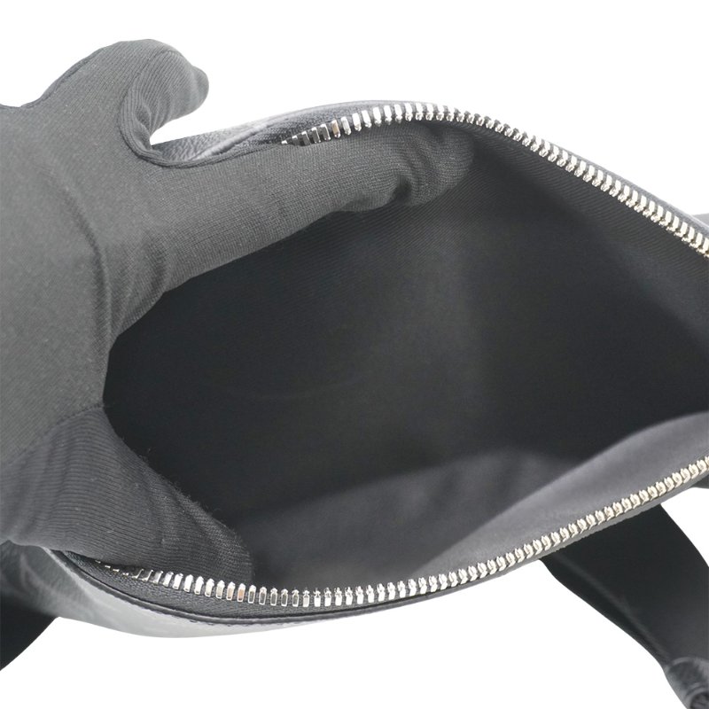 Louis Vuitton Duo 字花帆布斜背胸口包(M30936-黑灰)-4