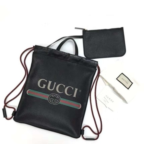 Gucci black backpack