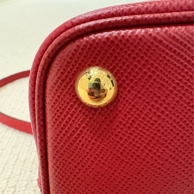 Prada Panier 水桶包 紅色-11