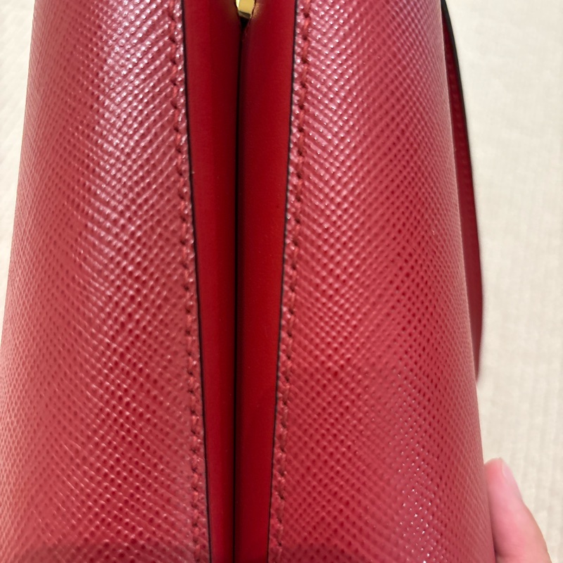 Prada Panier 水桶包 紅色-17