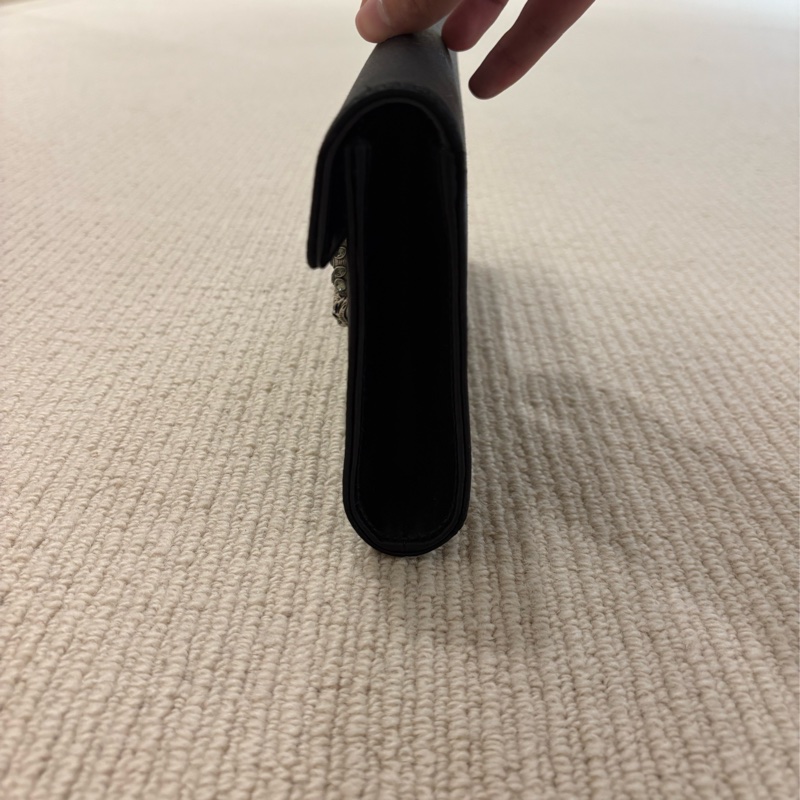 Gucci 酒神手拿包 黑色-4