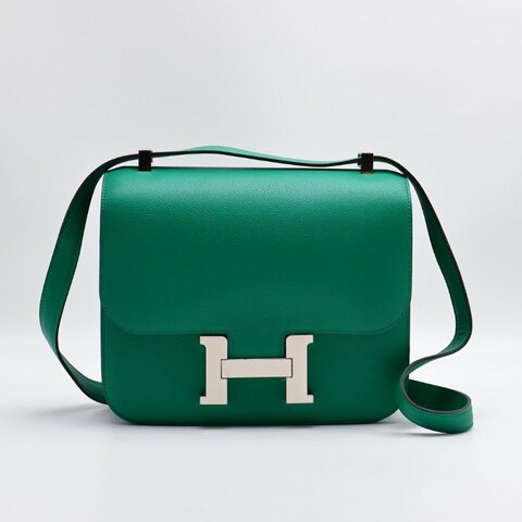 HERMES Constance 24 - 帝王綠銀 D