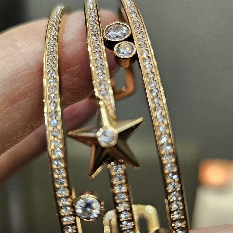 Michael Kors 寬版帶鑽手環-4