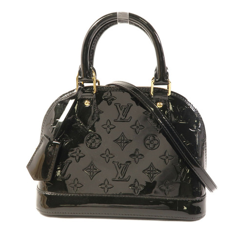 LOUIS VUITTON Vernis Alma BB金扣手挽肩背兩用袋