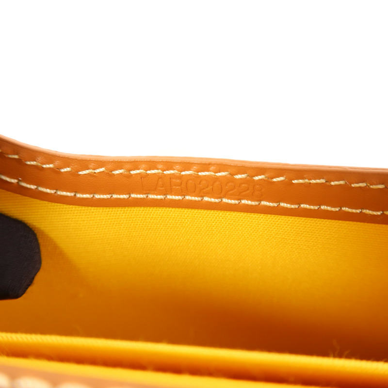 GOYARD 塗層帆布Monte-Carlo PM銀扣肩背袋-7